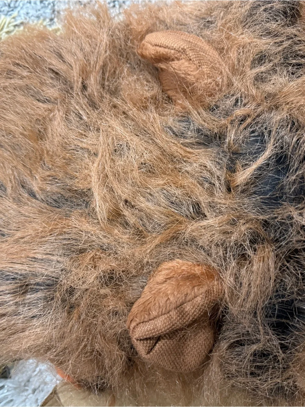 Dog Lion Mane Costume - Brown